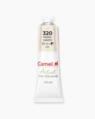 Camel Artist Oil Colour Pearl White 40 ml